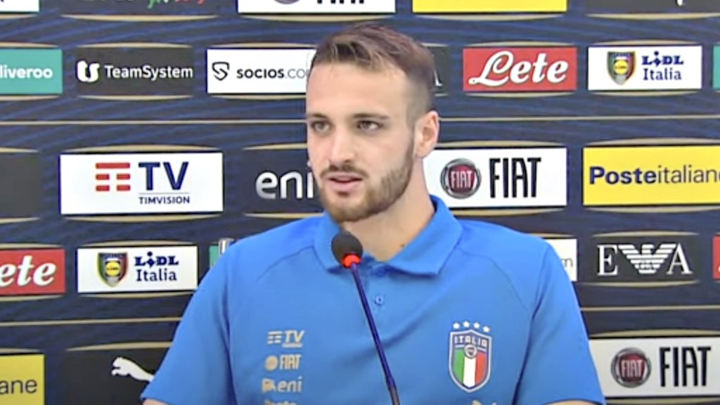 Italia, Gatti: “Per essere qui ho fatto tanti sacrifici, il ct Mancini ha la spensieratezza fondamentale per un giovane”