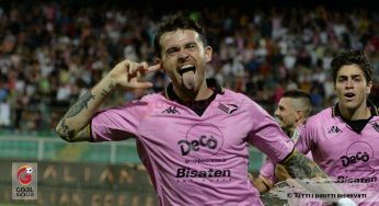 Palermo, turno superato: un super Brunori stende la Reggiana con una tripletta-Cronaca e tabellino