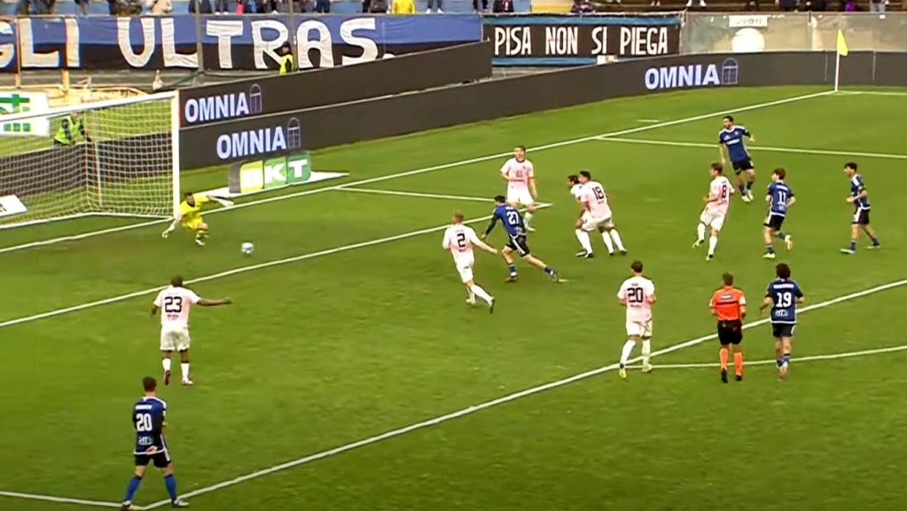 PISA-PALERMO 4-3: gli highlights (VIDEO)