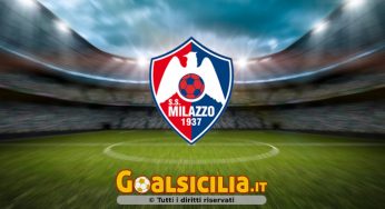 Milazzo: oggi test amichevole al “Salmeri”