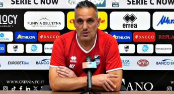 Catania, Zeoli: “Avellino è ostacolo importante, dobbiamo essere pronti a ribattere colpo su colpo”-CONFERENZA